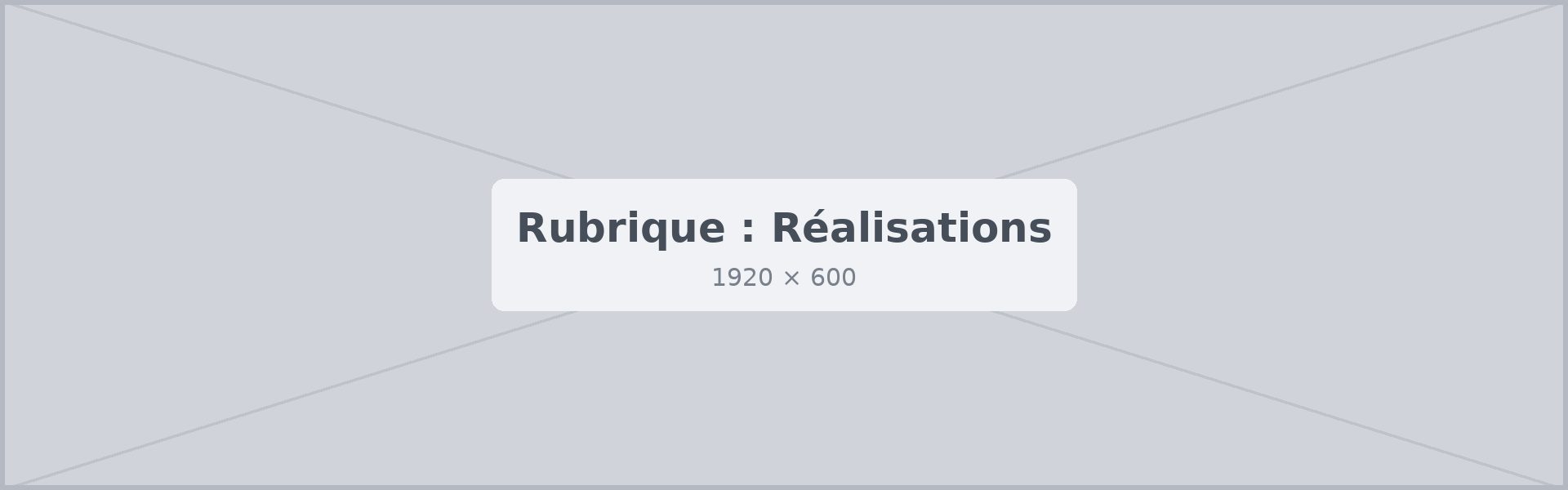 Réalisations